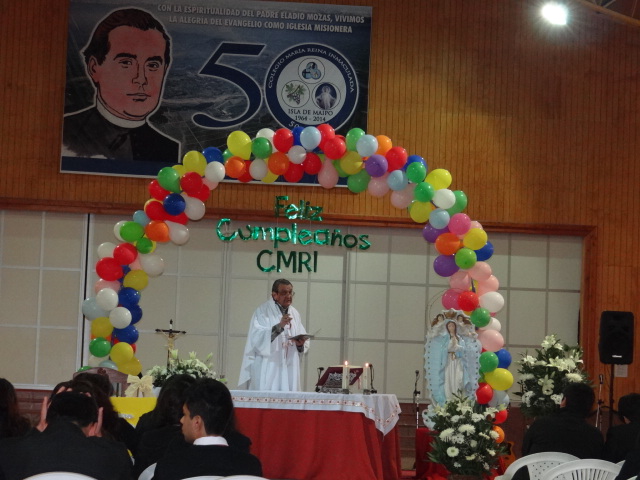 EUCARISTÍA CON LOS ALUMNOS: Miércoles 20 de Agosto.-