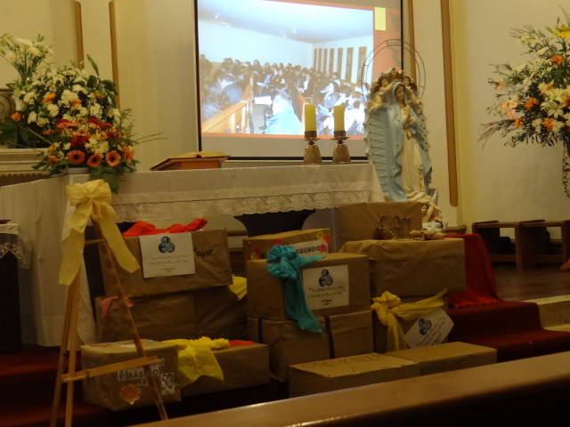 CELEBRACIÓN EUCARÍSTICA EN LA PARROQUIA: 22 de Agosto.-