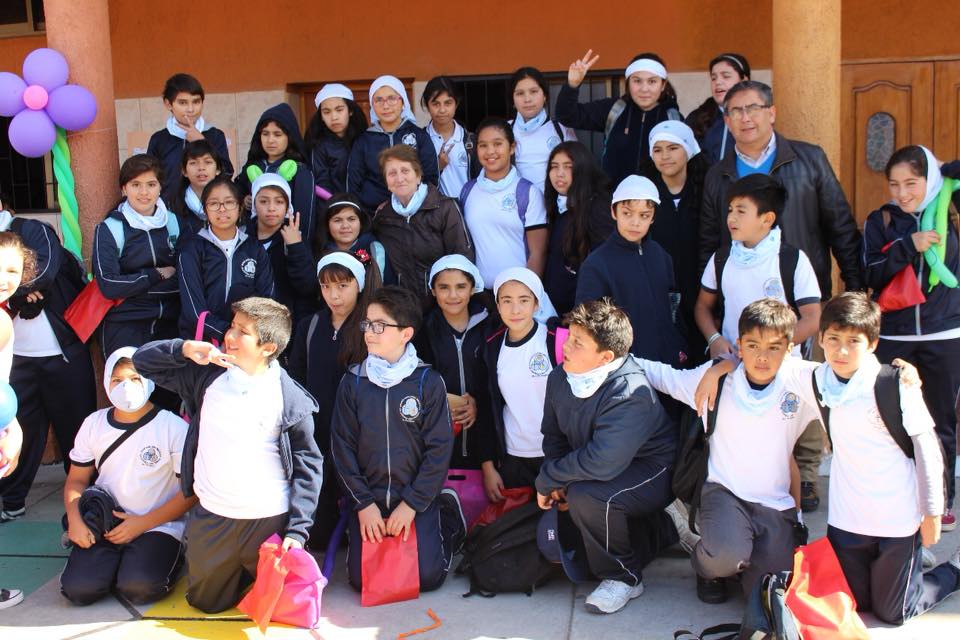 ENTREGA DE BANDANAS EN EL DÍA DEL ESTUDIANTE – 14 DE MAYO DE 2018.
