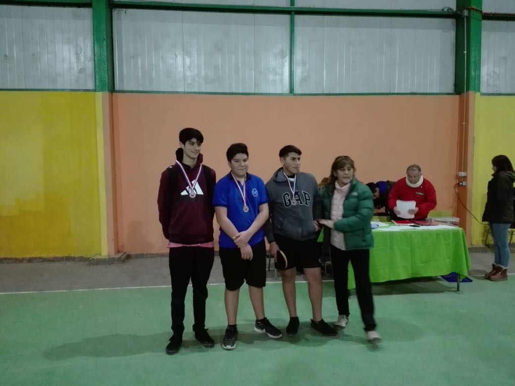 CAMPEONATO COMUNAL DE TENIS DE MESA INTERESCOLAR – 1 DE JUNIO DE 2018