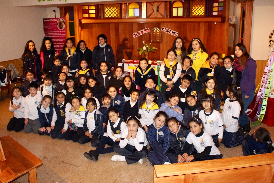 ENTREGA DE CHAPITAS DE LA INFANCIA MISIONERA – 29 DE JUNIO DE 2018