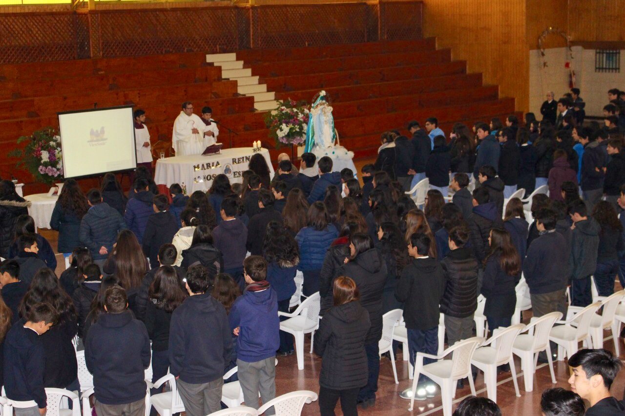 LITURGIA EUCARÍSTICA EN HONOR A MARÍA REINA INMACULADA – 23 DE AGOSTO DE 2018