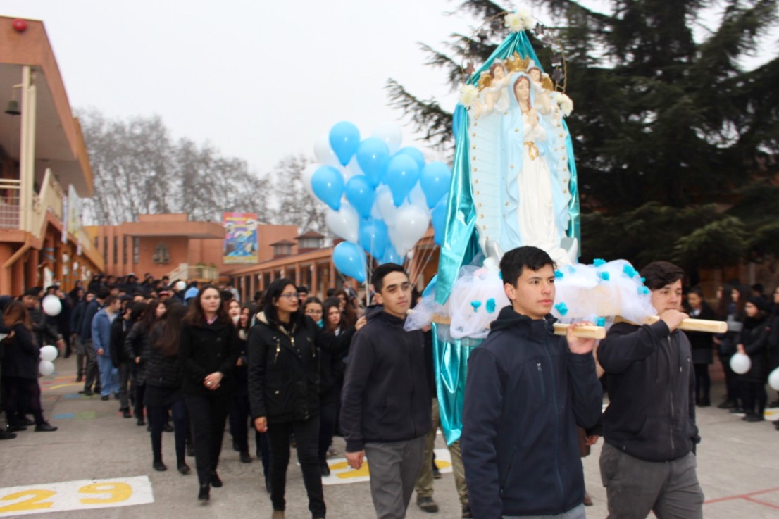 ACTO EN HONOR A MARÍA REINA INMACULADA – 22 DE AGOSTO DE 2018