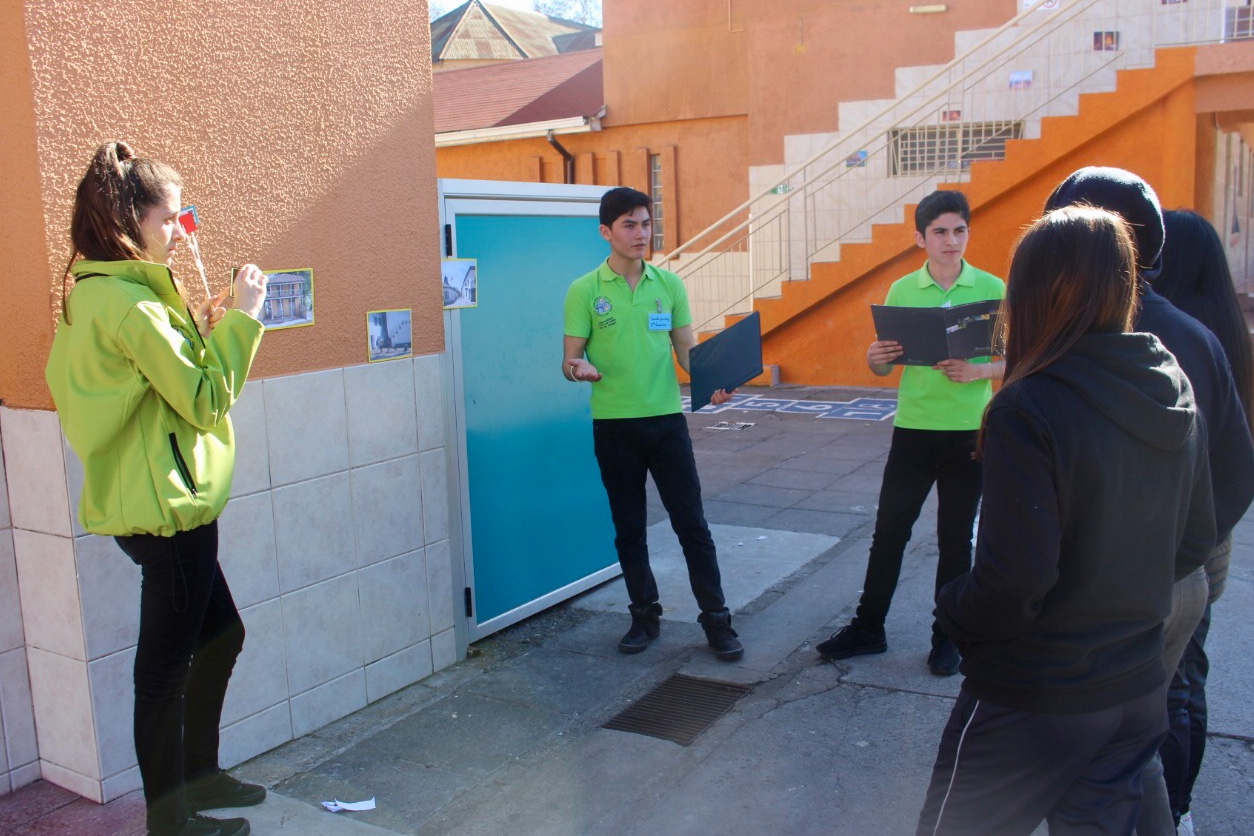 TOUR GUIADO POR LOS ESTUDIANTES DEL 3° MEDIO DE SERVICIOS DE TURISMO – 09 DE AGOSTO DE 2018