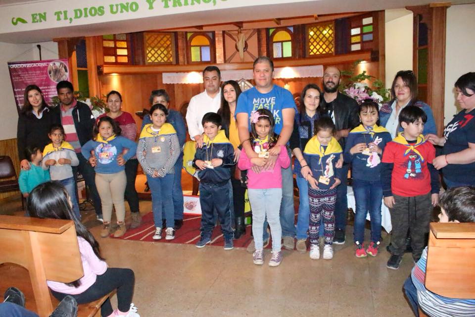 ENTREGA DE PAÑOLÍN Y CHAPITA A INFANCIA MISIONERA – 07 DE SEPTIEMBRE DE 2018