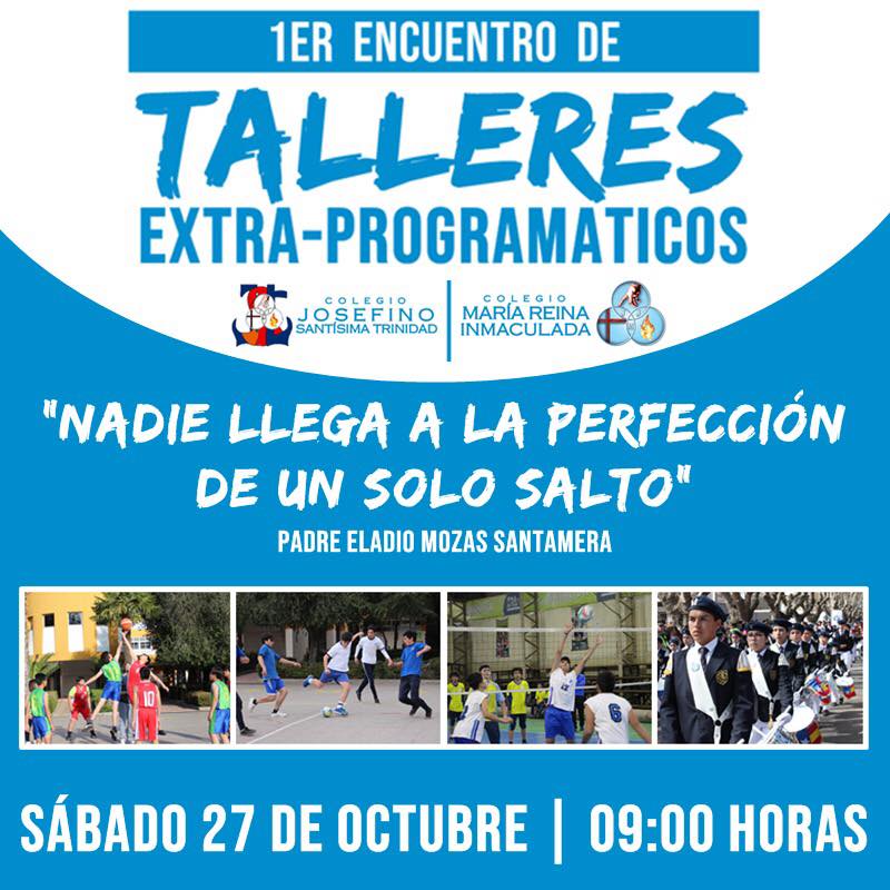 1er ENCUENTRO DE TALLERES EXTRA-PROGRAMÁTICOS