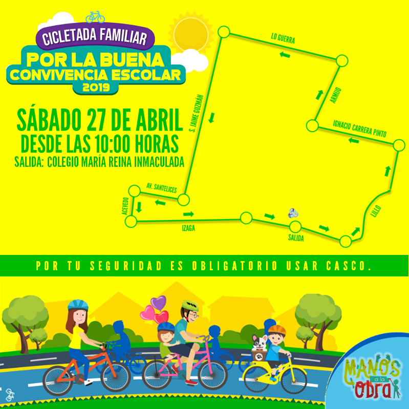 CIRCUITO CICLETADA POR LA BUENA CONVIVENCIA ESCOLAR