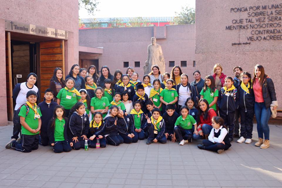 VISITA DE LA INFANCIA MISIONERA AL SANTUARIO PADRE HURTADO – 10 DE JUNIO DE 2019