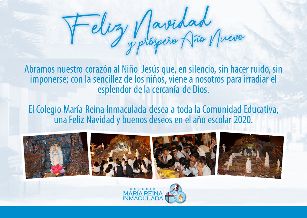 SALUDO NAVIDEÑO COLEGIO MARÍA REINA INMACULADA