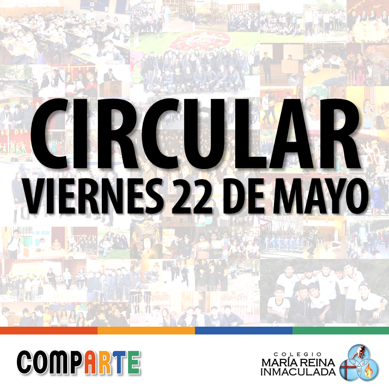 CIRCULAR VIERNES 22 DE MAYO