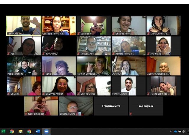 TALLERES ONLINE IMPARTIDOS POR FORJA CHILE PARA PROFESORES DEL ÁREA TÉCNICO PROFESIONAL