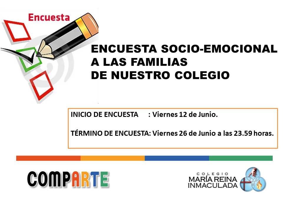 ENCUESTAS A LAS FAMILIAS DE NUESTRO COLEGIO