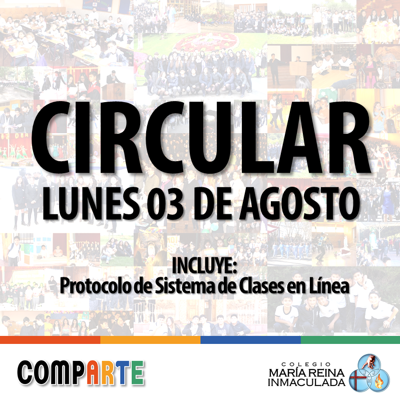 CIRCULAR 3 DE AGOSTO DE 2020