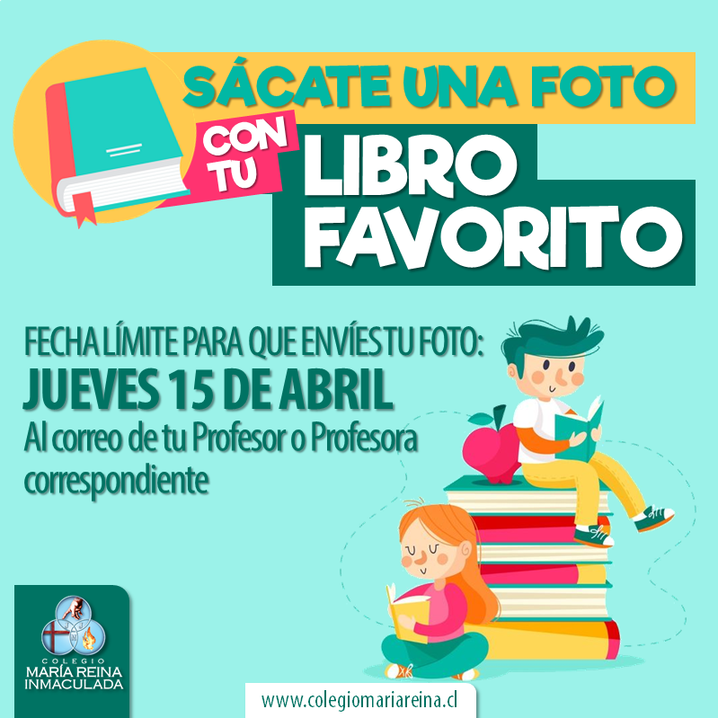 SÁCATE UNA FOTO CON TU LIBRO FAVORITO