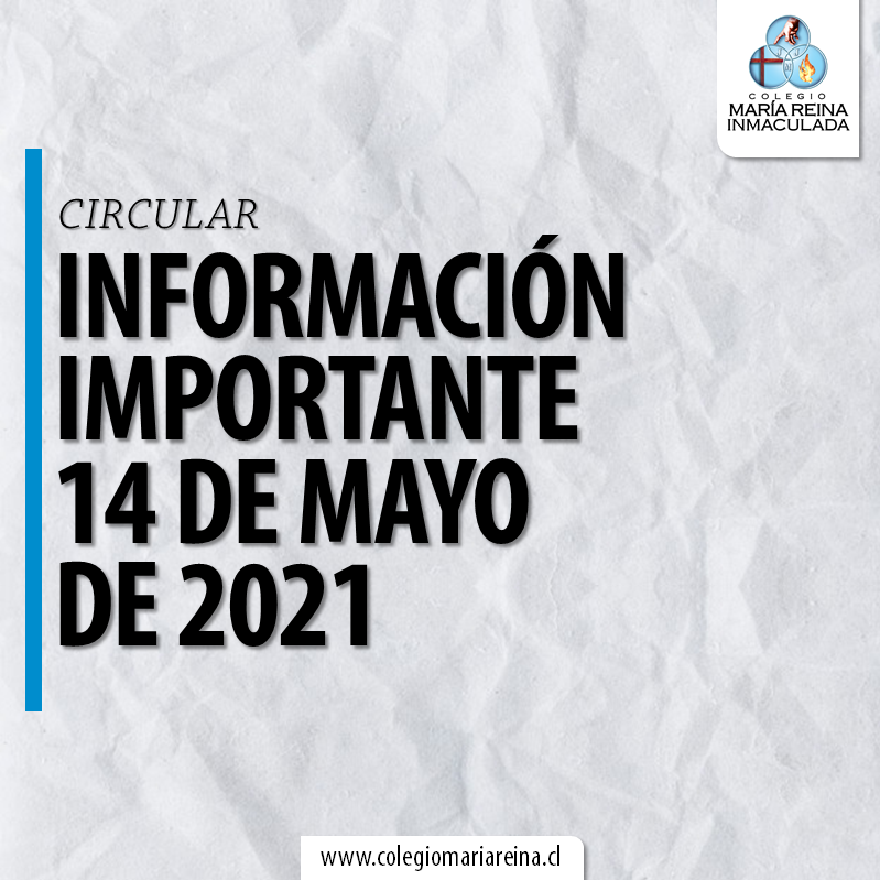 CIRCULAR 14 DE MAYO DE 2021
