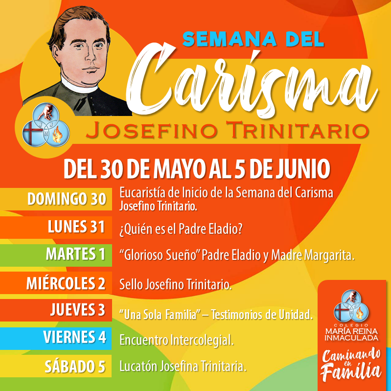 SEMANA DEL CARISMA JOSEFINO TRINITARIO 2021
