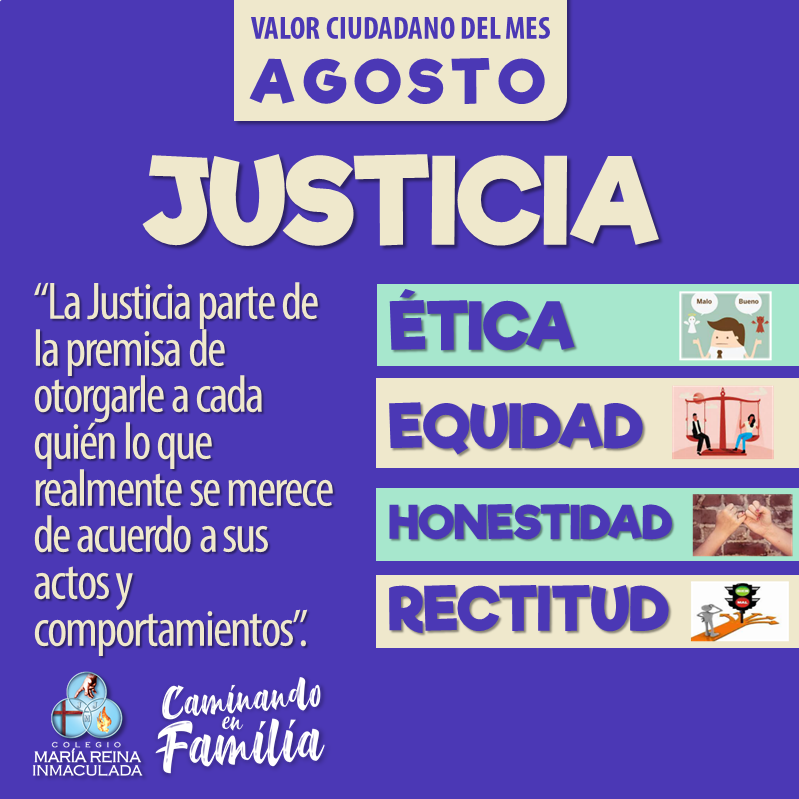 VALOR CIUDADANO DEL MES DE AGOSTO: JUSTICIA
