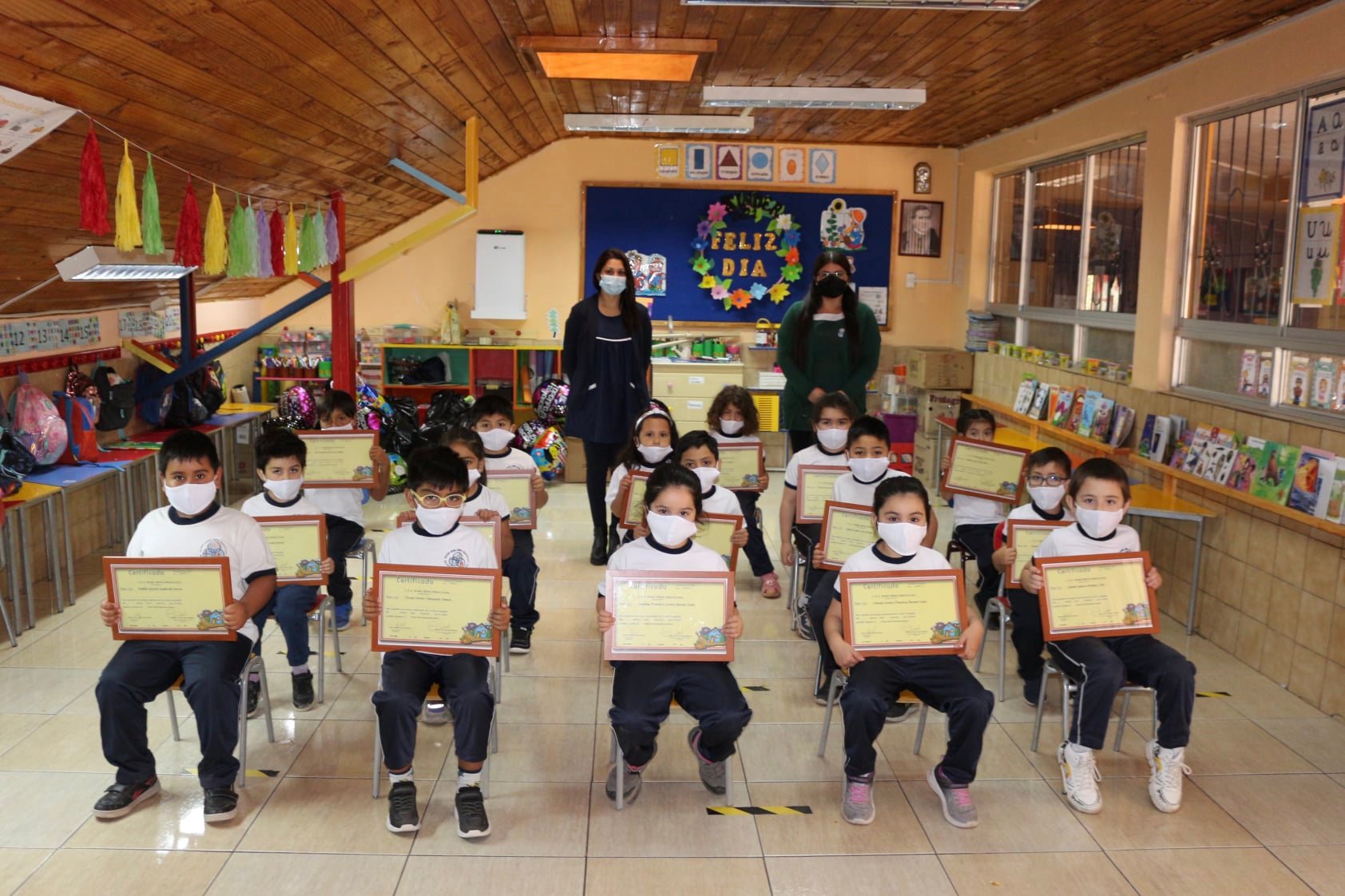 CEREMONIA DE TRASPASO KINDER 2021