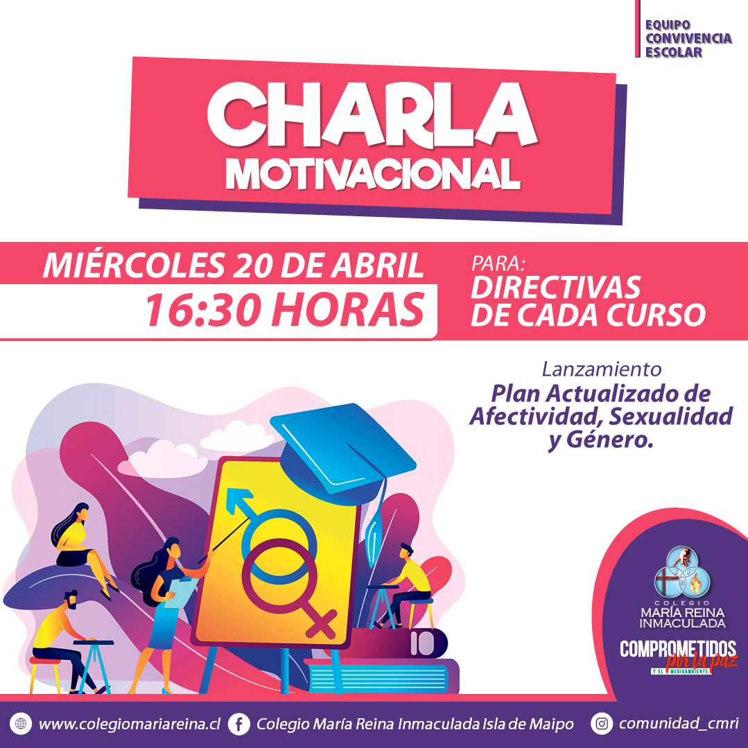 RECORDATORIO CHARLA MOTIVACIONAL