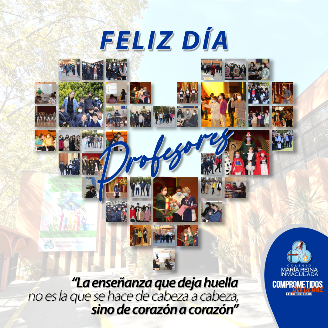 FELIZ DÍA DEL PROFESOR Y LA PROFESORA