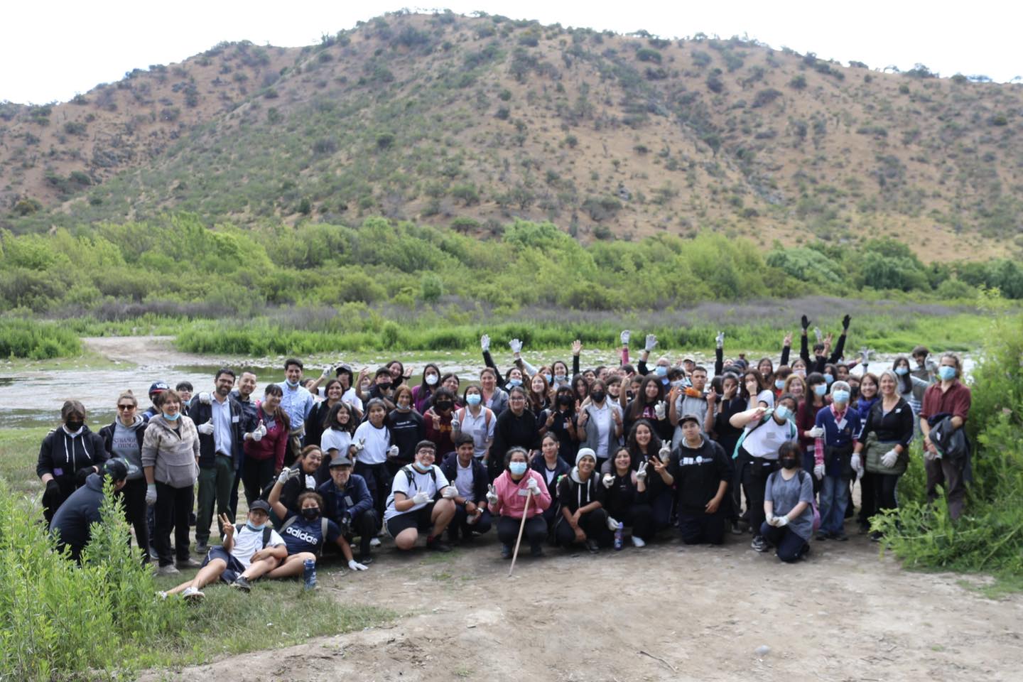 JORNADA DE LIMPIEZA RIBERA DEL RÍO MAIPO