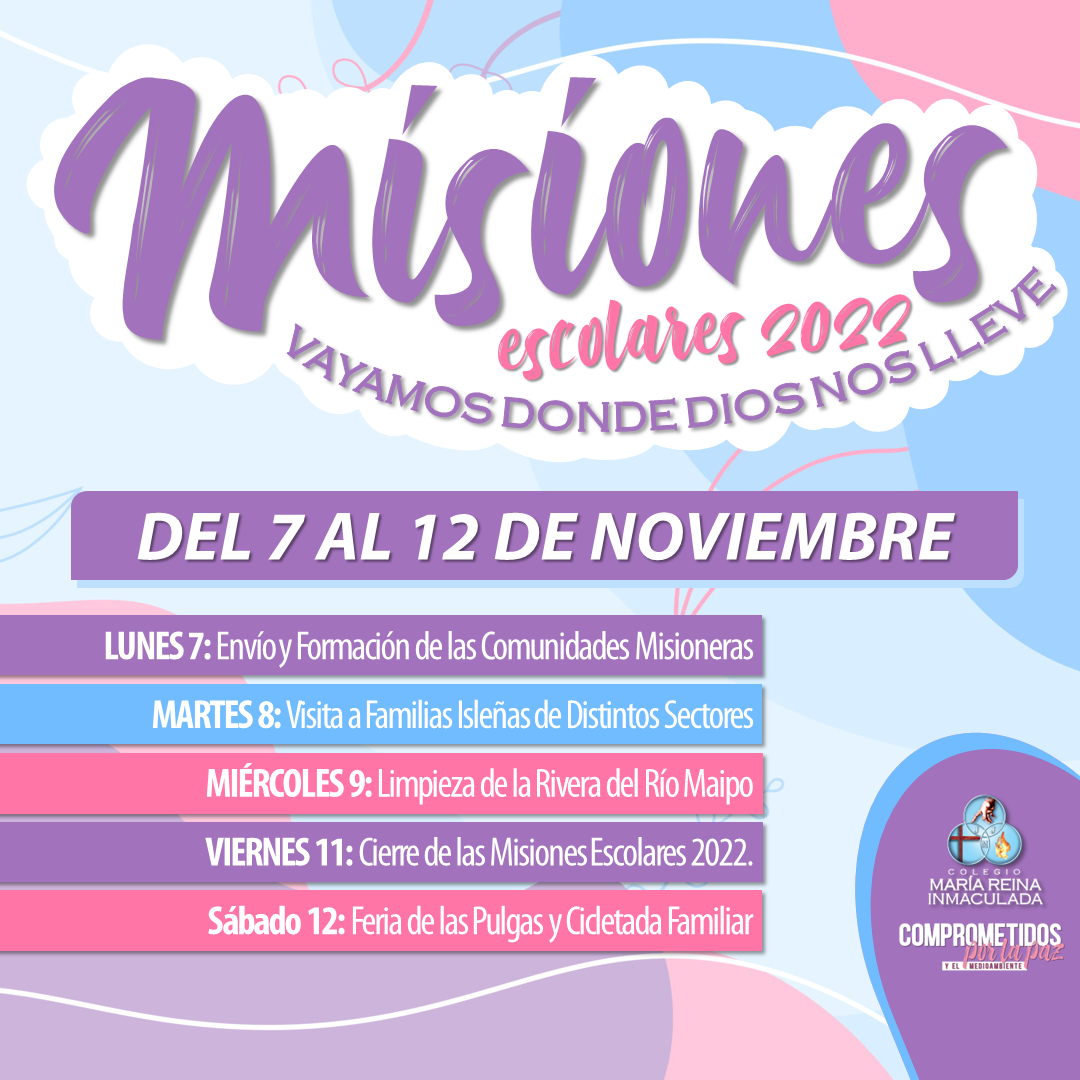 MISIONES ESCOLARES 2022