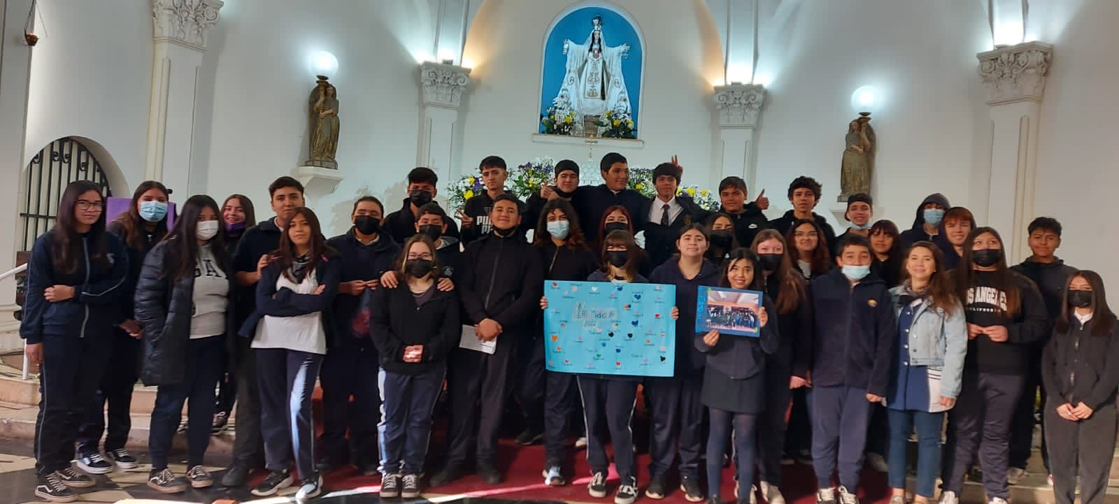 EUCARISTÍA 1RO MEDIO A