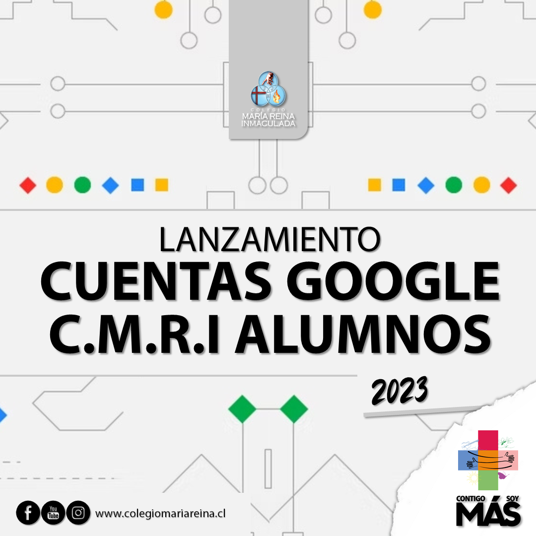 LANZAMIENTO CUENTAS GOOGLE CMRI