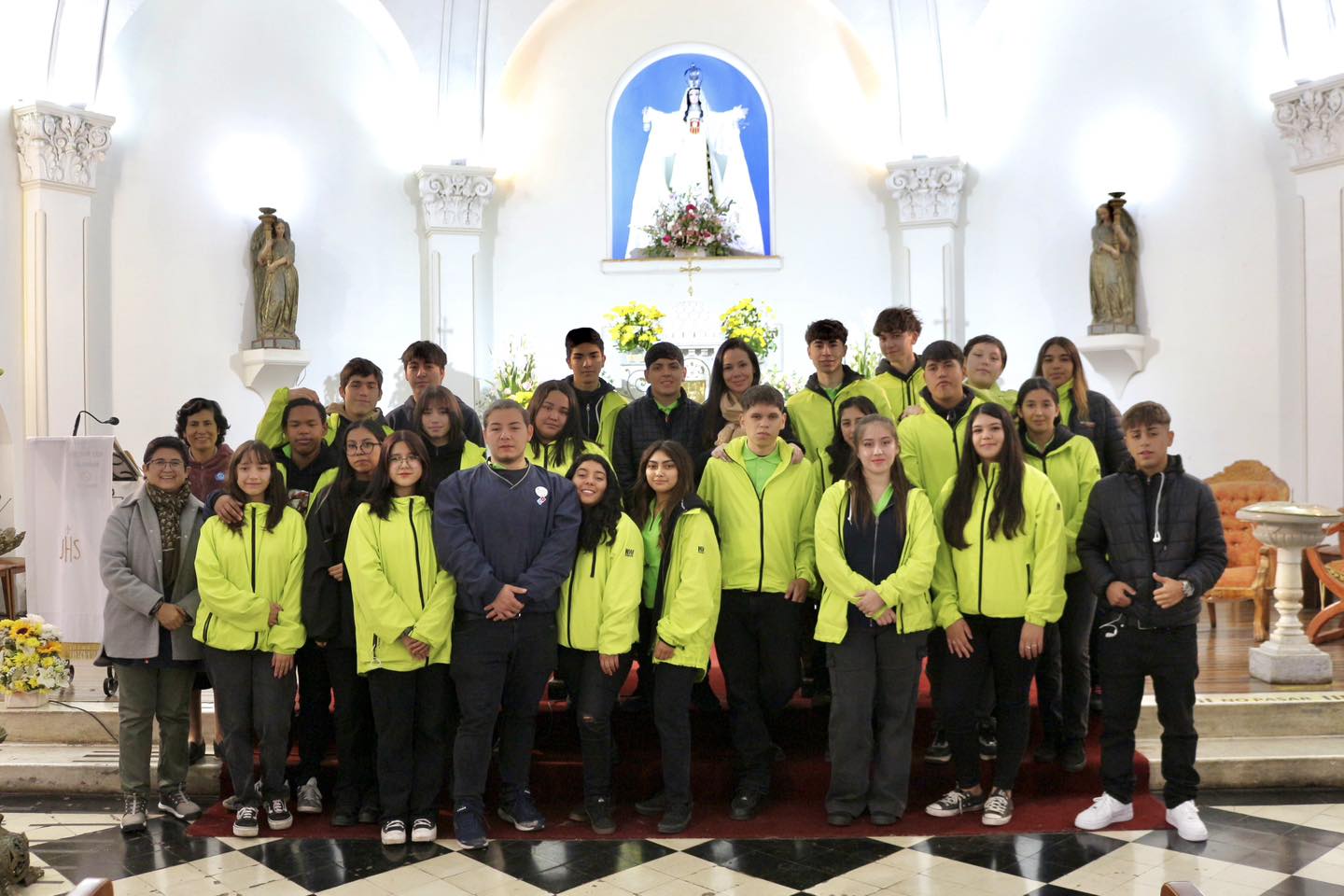 EUCARISTÍA 4to MEDIO ESPECIALIDAD DE SERVICIOS DE TURISMO