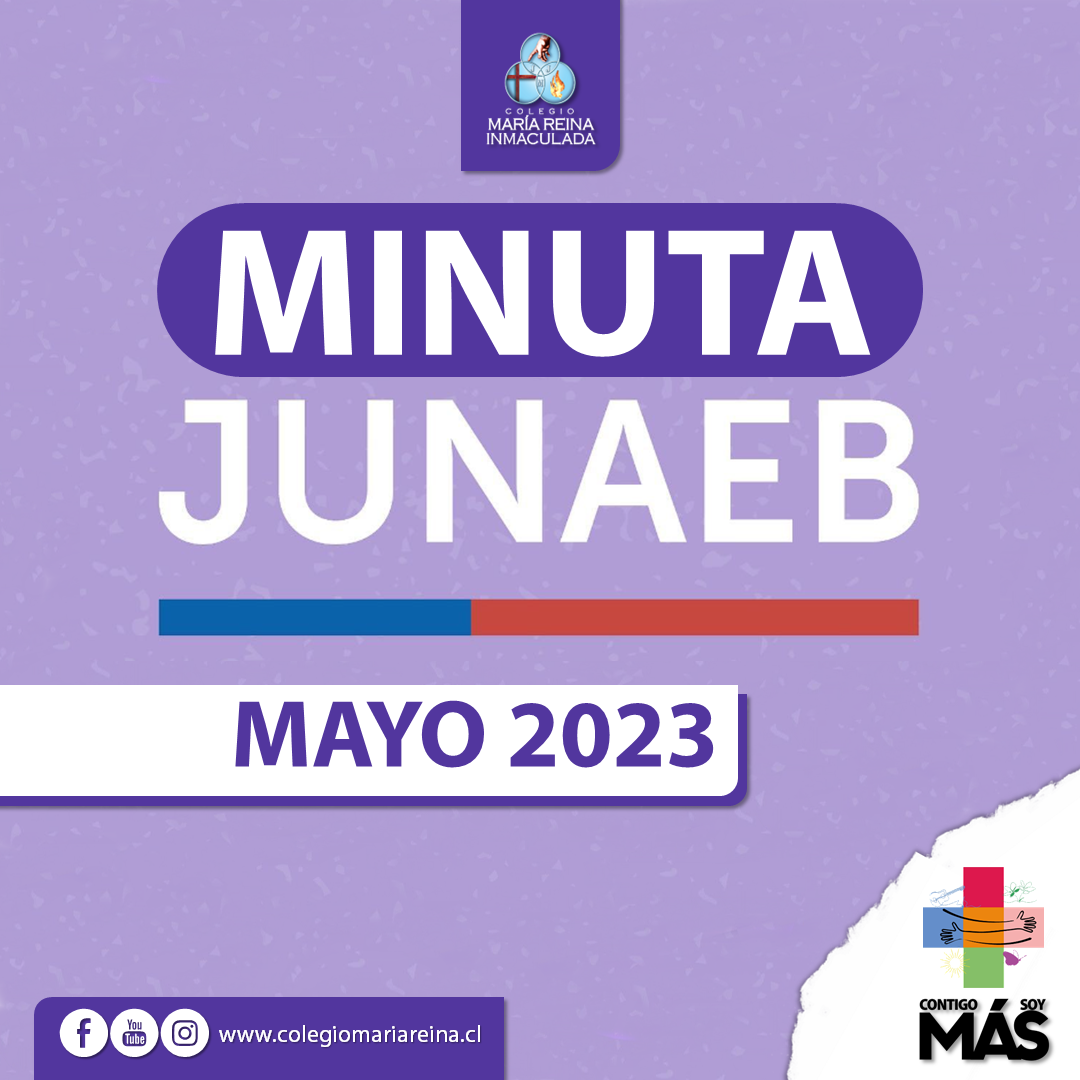 MINUTA JUNAEB MAYO 2023