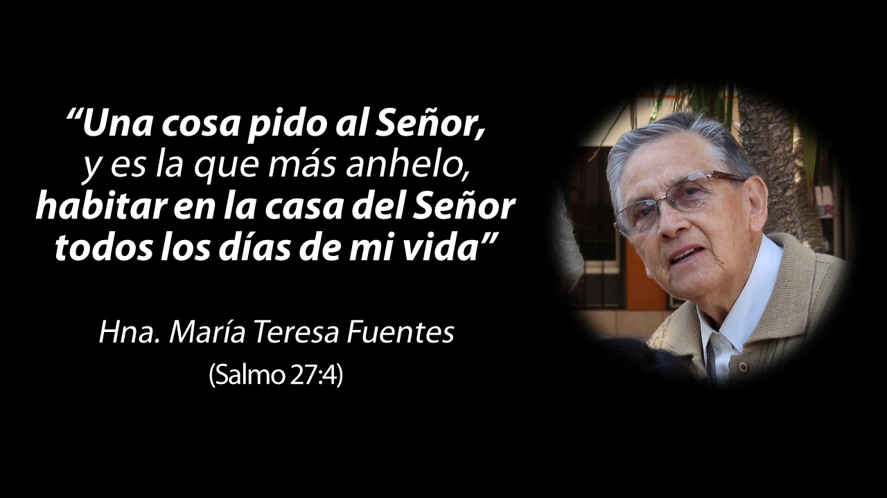 1er ANIVERSARIO HNA. TERESA FUENTES (Q.E.P.D)